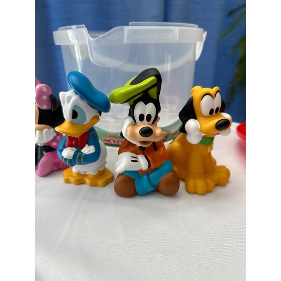 Disney Mickey & Friends Figurine Set w Storage Container - Picture 7 of 11